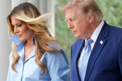 Melania bryter tausheten