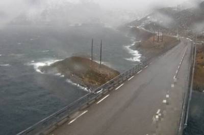 Uvær gir store trafikkproblemer i Lofoten og Vesterålen