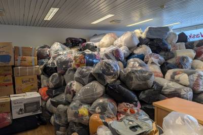 Stor givarglede til Ukraina