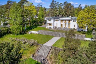 Sonja Henies ikoniske villa i Asker til salgs for 90 millioner