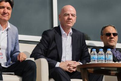 Fifa-presidenten til stede på Iran-kamp: – De kommer til å spille VM