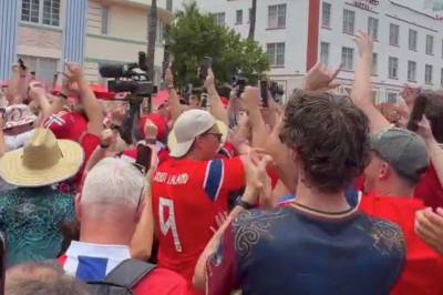 Norge-fansen tar over Miami