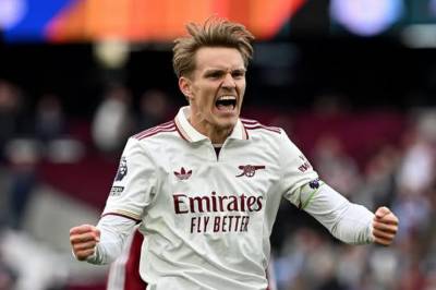 Arsenal vs Manchester City! Ødegaard gir Gunners 3-0