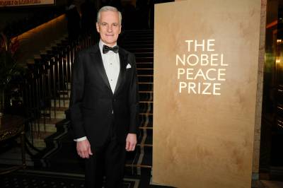 Støre møter fredsprisvinner Maria Corina Machado