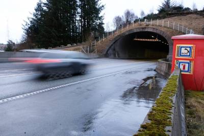 Karmøytunnelen stenges i to netter