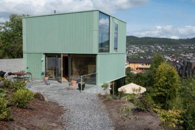 De ga arkitekten full frihet. Resultatet ble et «tårn» på 50 kvadratmeter