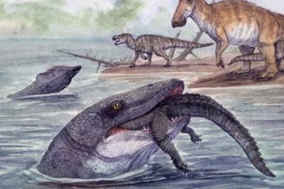 Denne gigantiske øglen kan ha levd flere steder enn i havet