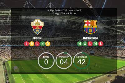 Elche vs Barcelona: Lagoppstillingene er klare når mesterne starter jakten på nye pokaler