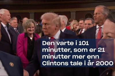 State of the Union: Trump kalte tollsatsene «fredsbevarende»