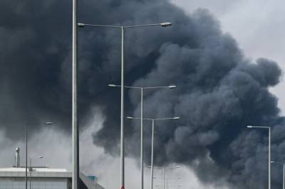 Flere kraftige eksplosjoner