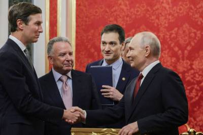 Putin til Witkoff og Kushner: – Kontakt med USA er nyttig