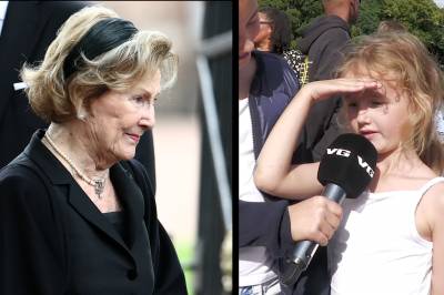 Barnas hilsen til dronning Sonja