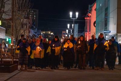 Markerte fire år siden fullskalainvasjonen