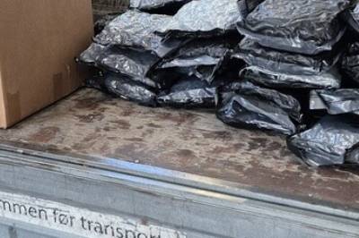 Beslaglagt 200 kilo marihuana