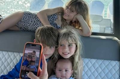 Deler sjeldent bilde