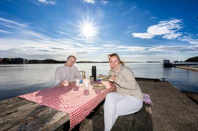 Værskille på gang: – Vi koser oss mens vi kan