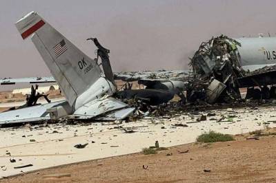 Nye bilder: Store skader på amerikanske krigsfly