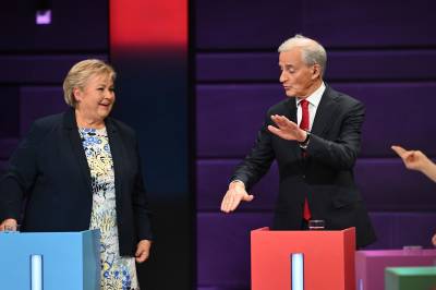 Støre hyller Solberg