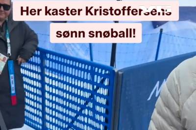 Kristoffersen Jr gjør det «forbudte»: - Ikke jeg som har lært han det