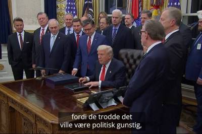 Her avsluttes den rekordlange nedstengningen som Trump kaller «kortsiktig katastrofe»