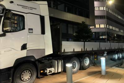 Full mann stjal semitrailer