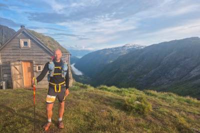 Løp 50 mil og sov 15 timer på ei uke
