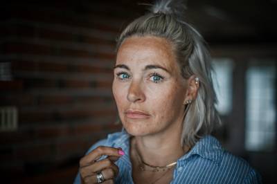 Line Victoria Husby-Sørensen (42) har fått brystkreft