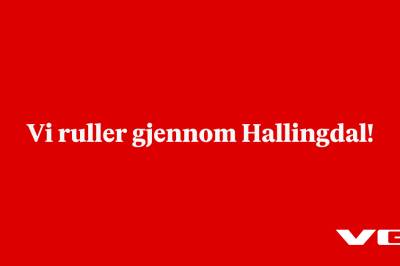 Vi ruller gjennom Hallingdal!