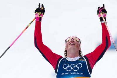 Se direkte: Klæbo vender hjem til gullfest