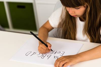 Troen på at øvelse gjør mester er viktigst for å lykkes på skolen