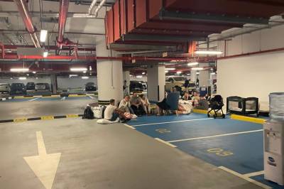 Norske Jan Erik Søndeland har tilbragt natten i et parkeringshus