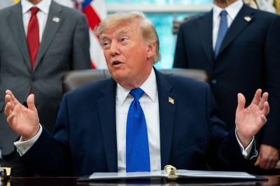 Trump bruker skatte­penger på politisk reklame: – Ulovlig