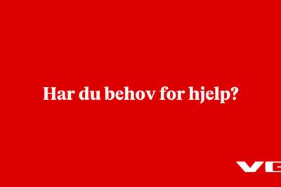 Har du behov for hjelp?