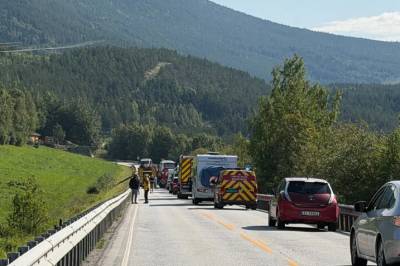 Mann døde i trafikkulykke i Gudbrandsdalen