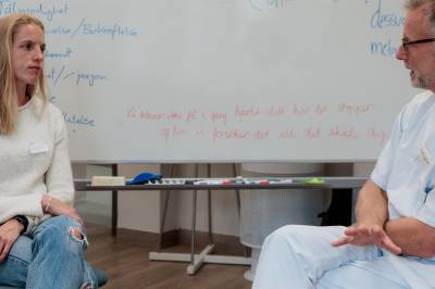 – Viss hjartet ditt stoppar no, så vil vi ikkje starte det igjen