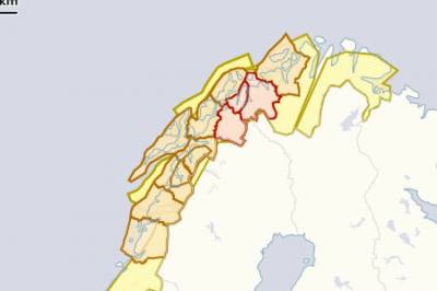 Rødt farevarsel om snøskred 1. juledag