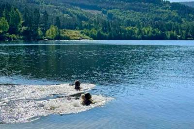 Her bikket det 30 grader lørdag