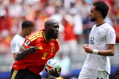 Lukaku reddet Belgia mot Egypt