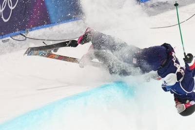 Friskistjerner slapp fra stygge fall uten alvorlige skader