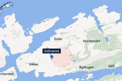 Grasbrann i Kristiansund sentrum
