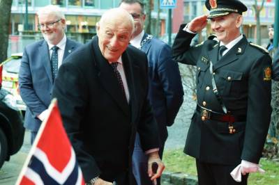 Kong Harald åpnet nytt demenssenter i Trondheim