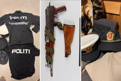 Pågripelser i Oslo: Beslagla politieffekter og maskingevær