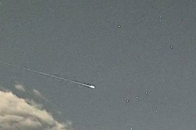 Se de unike meteor bildene over Sør-Norge