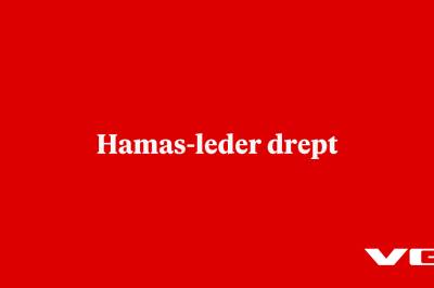 Hamas-leder drept