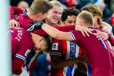 Pur lykke på vei mot det store leirbålet