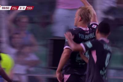 Joel Pohjanpalo med mål mot Mantova 1911