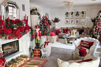 Er det noen i dette landet som pynter mer til jul enn Anette på Moi?