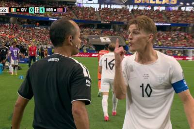 Mikrofonen fanget opp Ødegaard-utbrudd: – Men for f*** da!