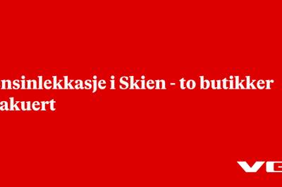 Bensinlekkasje i Skien - to butikker evakuert