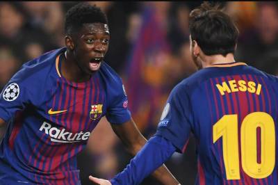 Hva Lionel Messi sa om Ousmane Dembélé da de var lagkamerater i Barcelona